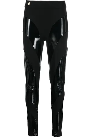 Philipp Plein Contrasting panel leggings