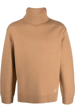 A.P.C. Logo-print wool jumper