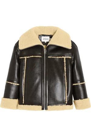 Apparis Calina faux-leather coat