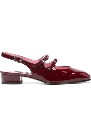 Carel Peche patent Mary Janes pumps