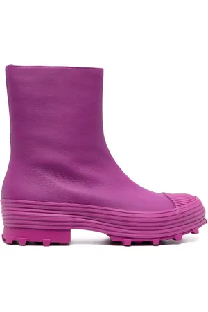 Camper Traktori leather ankle boots