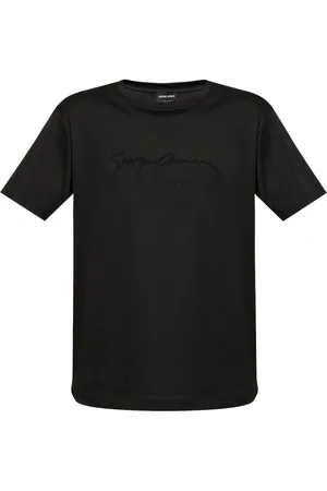 Giorgio Armani Logo-embroidered T-shirt