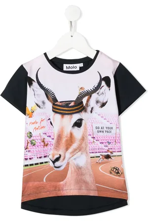 Molo Risha Your Own Pace print T-shirt