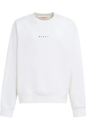 Marni Logo-print cotton sweatshirt