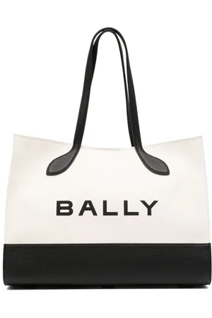 Bally Bar logo-print tote bag