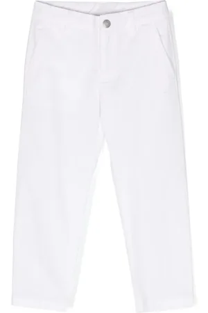 Dondup Mid-rise cotton chino trousers