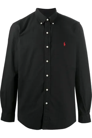 Ralph Lauren Plain long-sleeved shirt