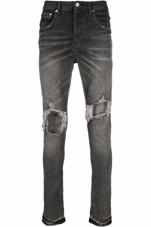 Purple Brand Low-rise slim-fit jeans
