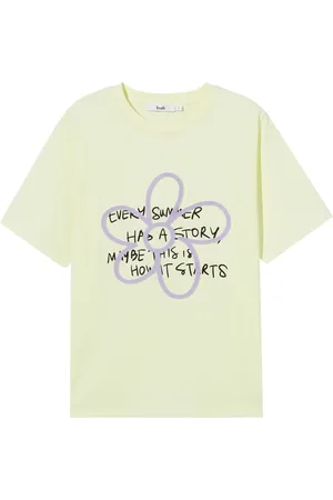 B+AB Slogan-print T-shirt
