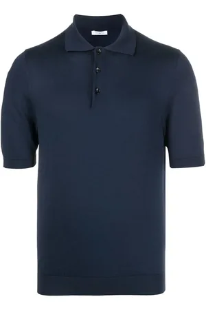Malo Fine-knit polo top