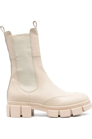 Karl Lagerfeld 50mm chunky Chelsea boots