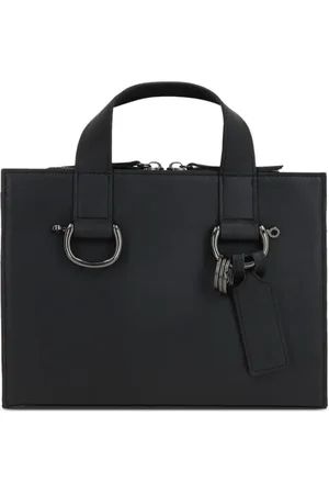 YOHJI YAMAMOTO Leather tote bag