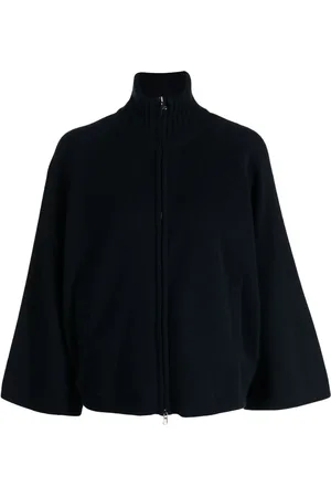 PRINGLE OF SCOTLAND High-neck zip-up cardigan