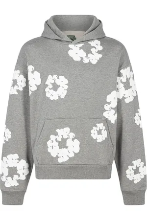 DENIM TEARS Printed "Cotton Wreath" hoodie