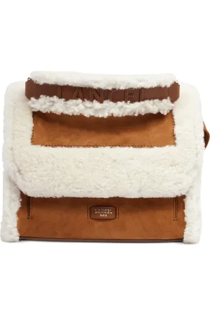 LANCEL Mini sheepskin cross bag