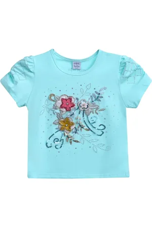 Mimi Tutu Floral-appliqu?? T-shirt