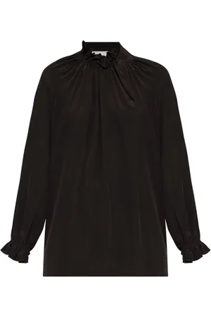 Victoria Beckham Draped silk blouse