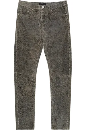 Purple Brand Leather trousers