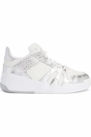 Giuseppe Zanotti Talon crocodile-effect leather sneakers