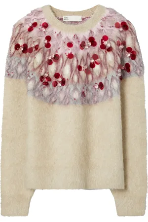 Tory Burch Embellished jumper