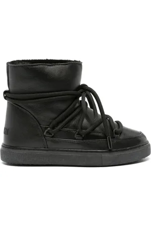 INUIKII Lace-up leather ankle boots