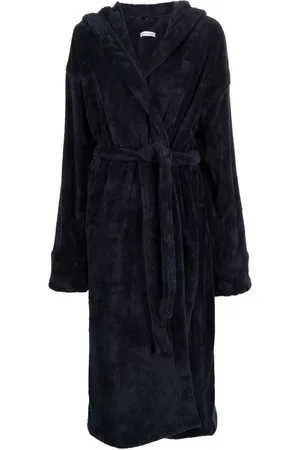 SOHO House logo-embroidered robe