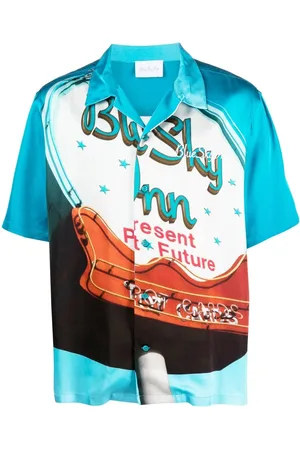BLUE SKY INN Graphic-print short-sleeve shirt