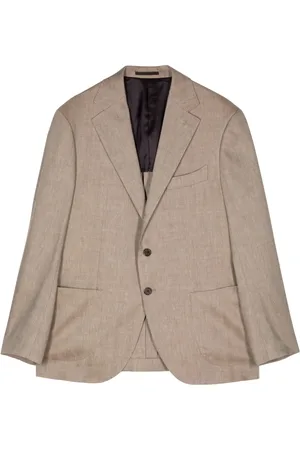 MAN ON THE BOON. Drago herringbone single-breasted blazer