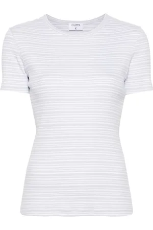 Filippa K Striped ribbed T-shirt