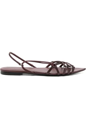 Nensi Dojaka Corset leather sandals