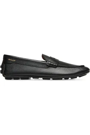 Bally Kerbs Driver in Grained Leather wide foot morphology