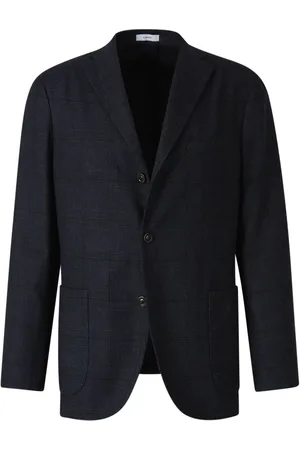 Boglioli Prince of Wales wool blazer