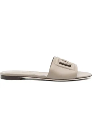 Dolce & Gabbana DG-logo leather sandals