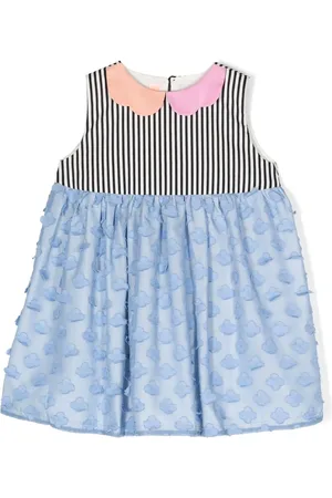 Wauw Capow by Bangbang Hibiscus embroidered sleeveless dress