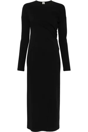 Totême Twisted midi dress