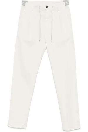 ELEVENTY Pleated tapered trousers