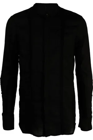 MASNADA Taped slim-cut shirt
