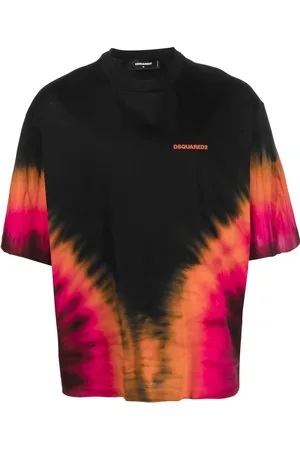 Dsquared2 Tie-dye logo-print T-shirt