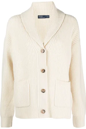Ralph Lauren Shawl-collar chunky-knit cardigan