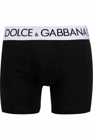 Dolce & Gabbana Logo-waistband boxer trunks