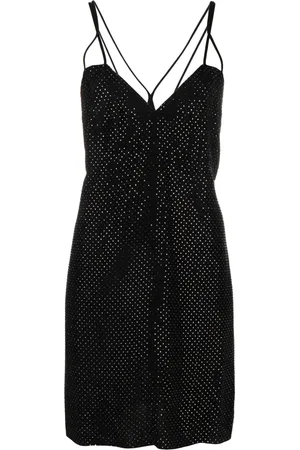 Zadig & Voltaire Rohana rhinestone silk minidress