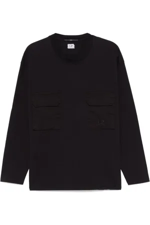 C.P. Company Embroidered-logo T-shirt
