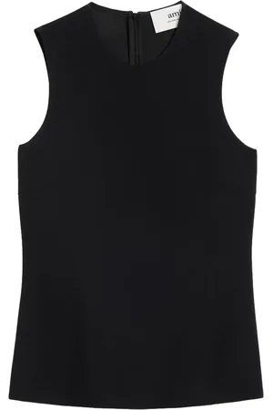 Ami Crepe tank top