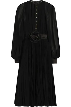 Dolce & Gabbana Floral-appliqu?? midi dress