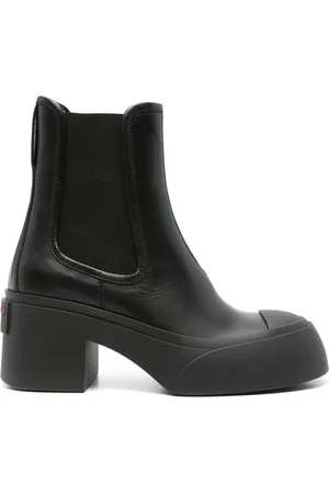Marni 65mm logo-raised Chelsea boots