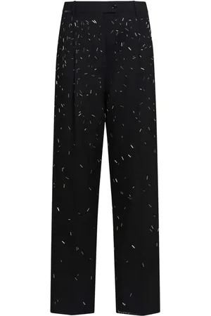 Marni Abstract-pattern print trousers
