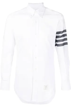 Thom Browne 4 Bar Stripe cotton shirt