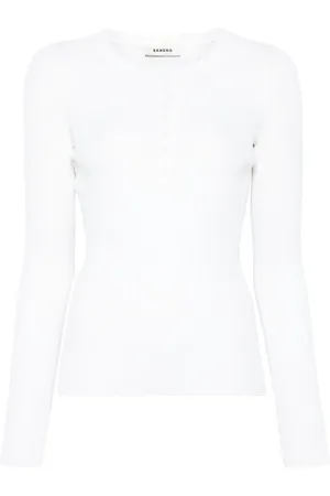 Sandro Ribbed top
