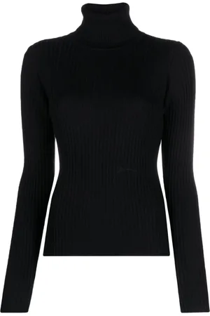 Ganni Cut-out merino-wool jumper