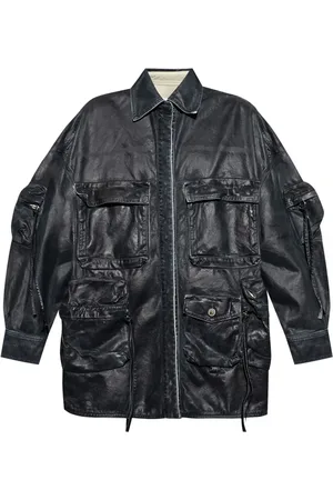The Attico Multi-pocket denim jacket
